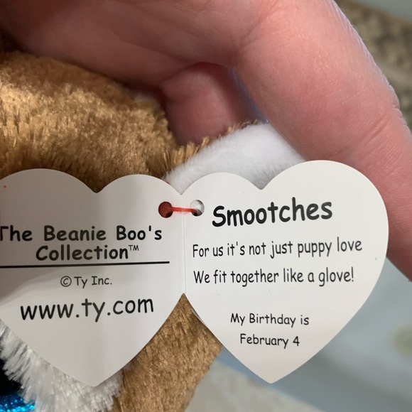 TY Beanie Boos - SMOOTCHES the Dog - Picture 3 of 5